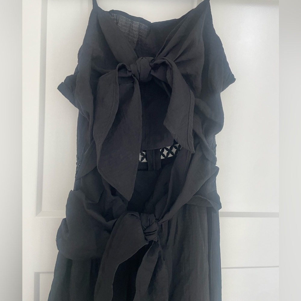 Franco, Black, Maxi dress, Small